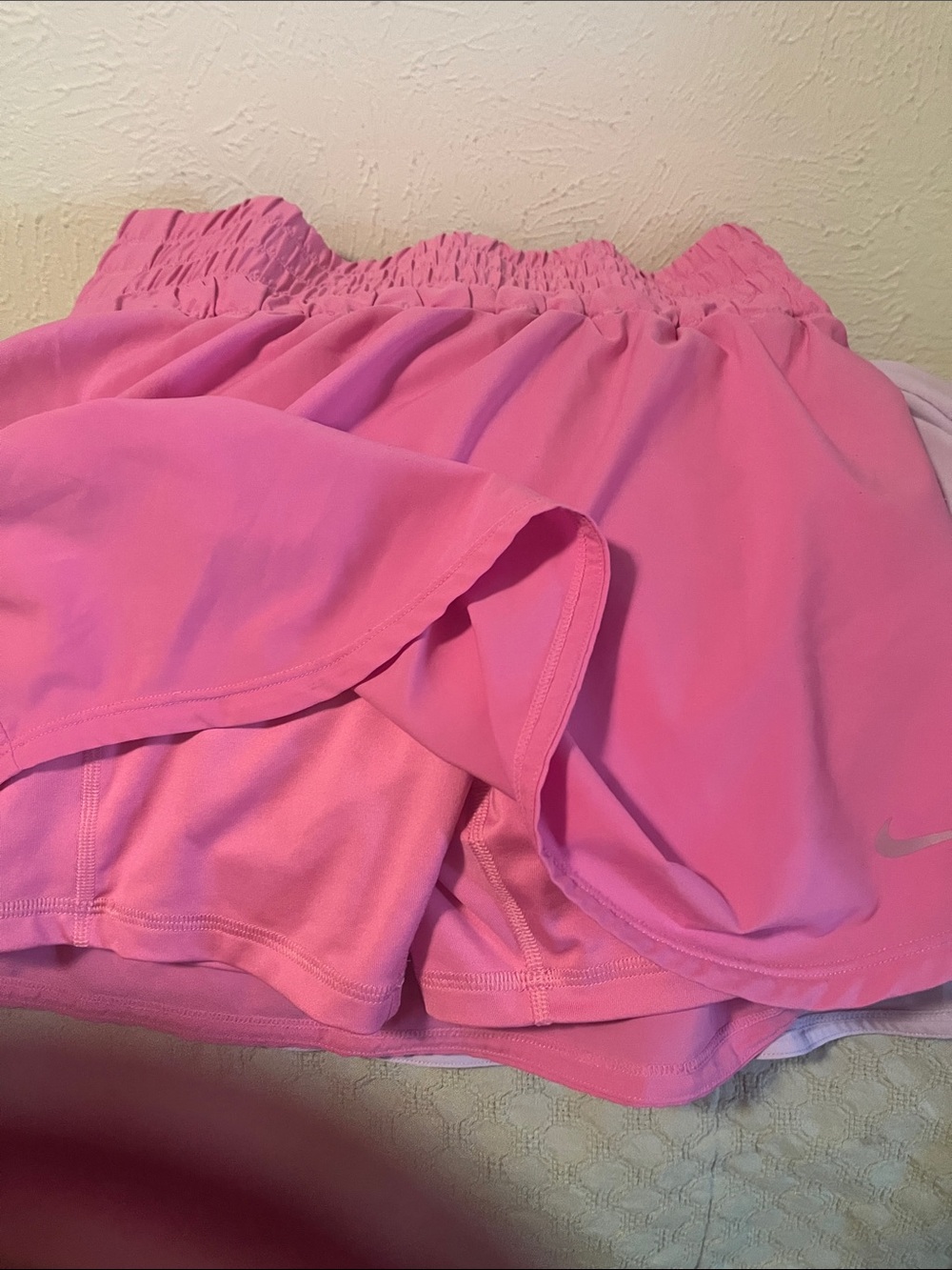 Nike Women's Pink Athletic Skort with Built-In Liner